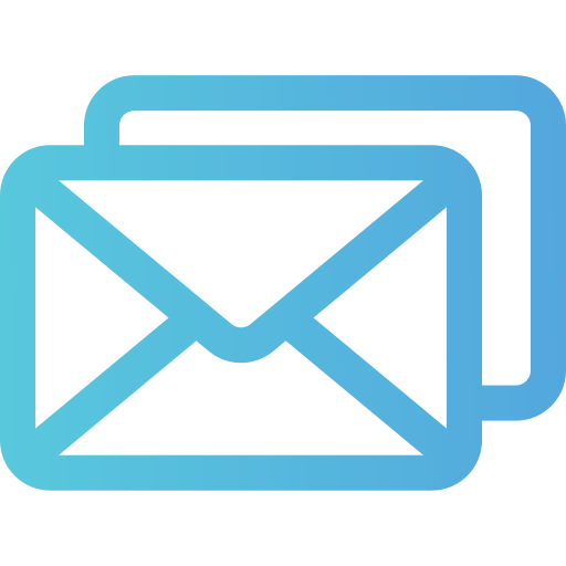 Email Generic gradient outline icon