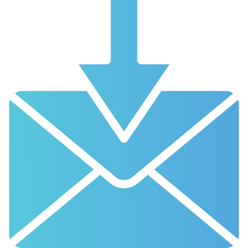 Inbox Generic gradient fill icon