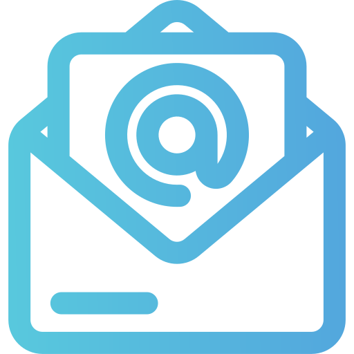 Email Generic gradient outline icon