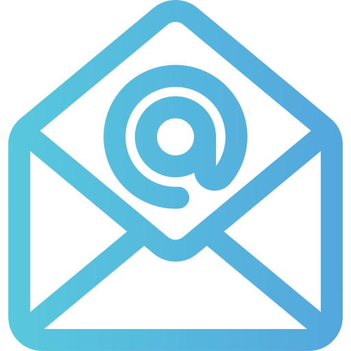 Email Generic gradient outline icon