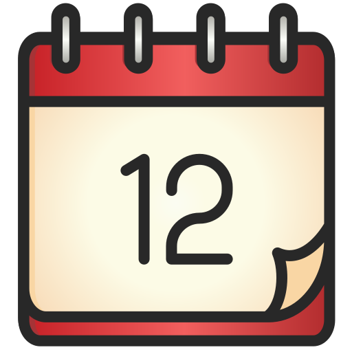 Calendar Generic gradient lineal-color icon