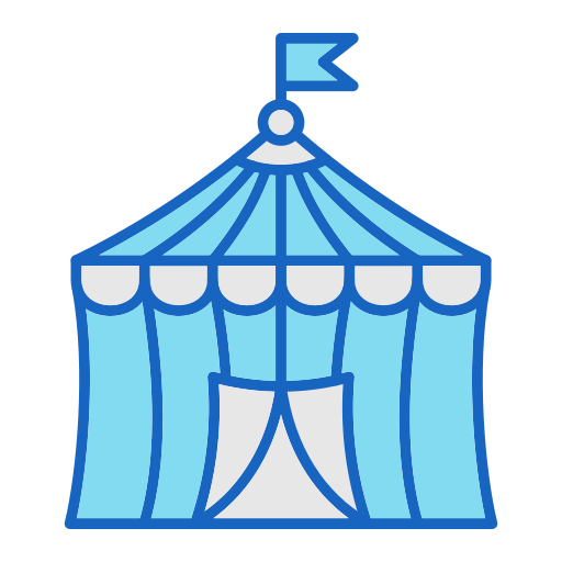 chapiteau de cirque Icône gratuit