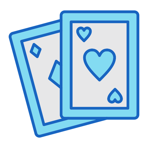 jugando a las cartas icono gratis