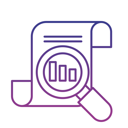 análisis de los datos icono gratis