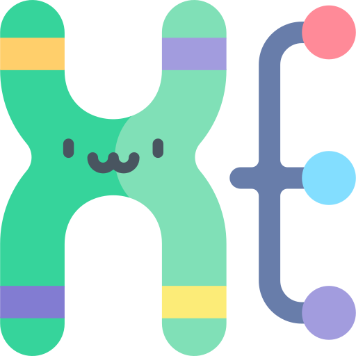 Chromosome free icon Chromosome free icon