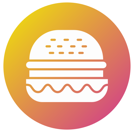 Hamburger Generic gradient fill icon