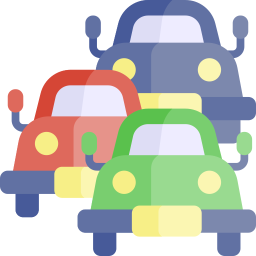 Traffic jam - Free transport icons