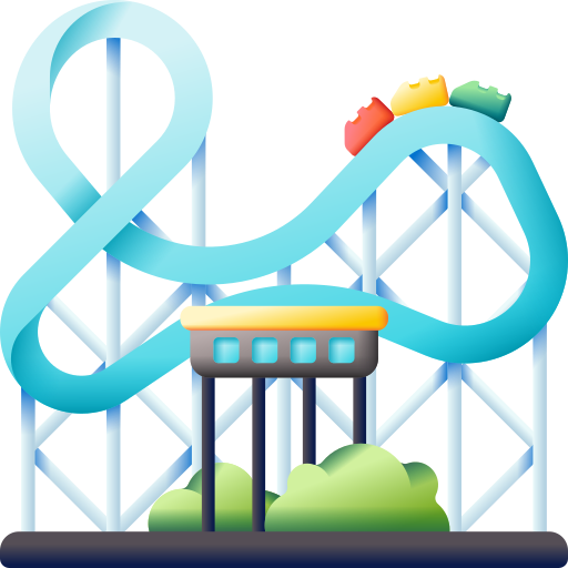 Roller Coaster Vector Art, Icons, and Graphics for Free Download