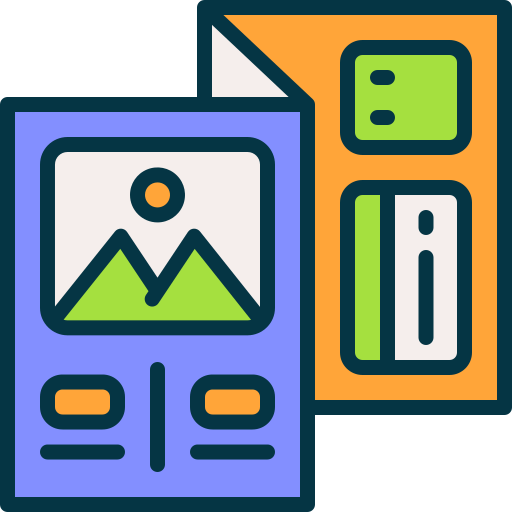 brochure Icône gratuit brochure Icône gratuit