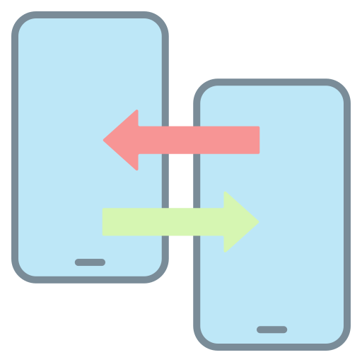 transferencia de datos icono gratis