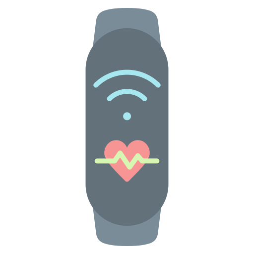 pulsera inteligente icono gratis