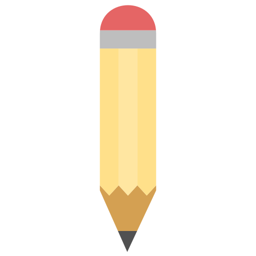 Pencil Generic color fill icon