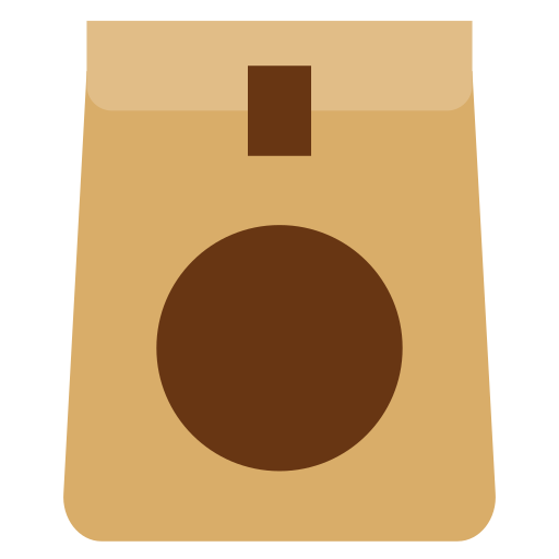 bolsa de café icono gratis