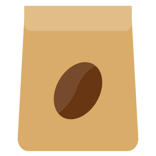 bolsa de café icono gratis