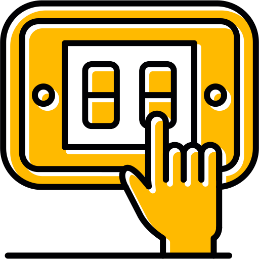 interruptor de luz icono gratis