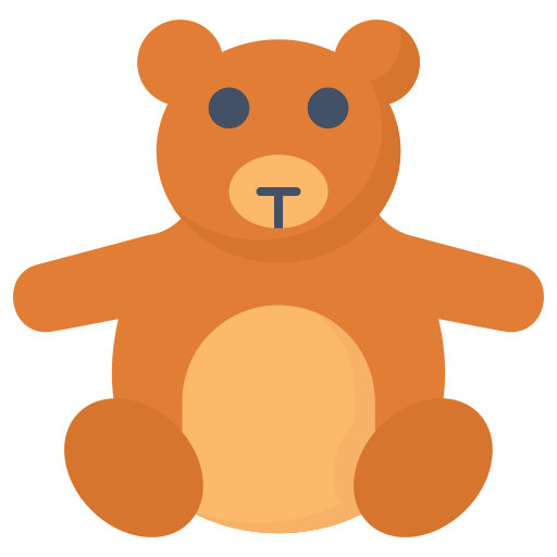 oso de peluche icono gratis