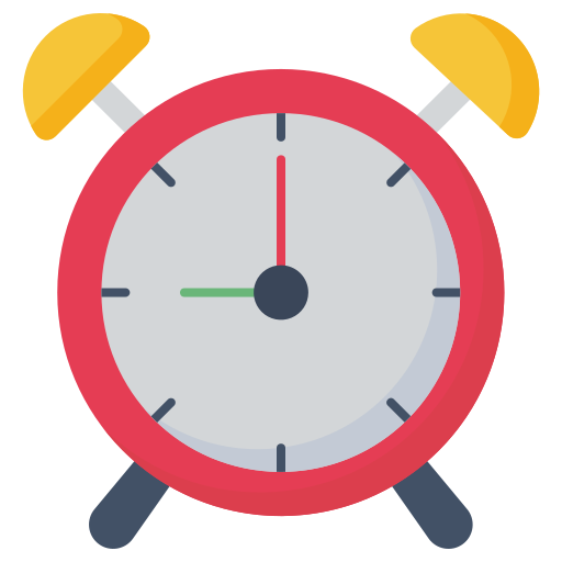 Alarm clock Generic color fill icon