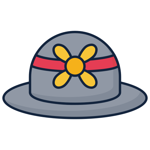 sombrero para el sol icono gratis