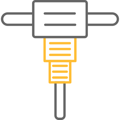 Jackhammer Generic Black Outline Icon