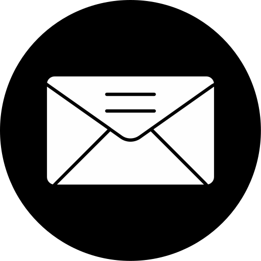 Mail Generic black fill icon