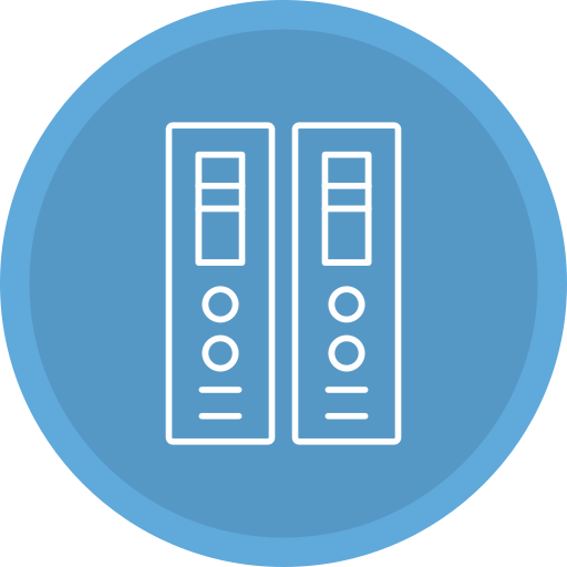 aglutinante icono gratis