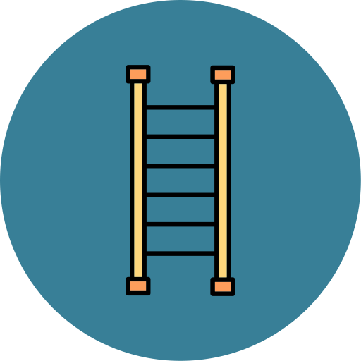 Ladder Generic color lineal-color icon