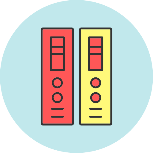 aglutinante icono gratis