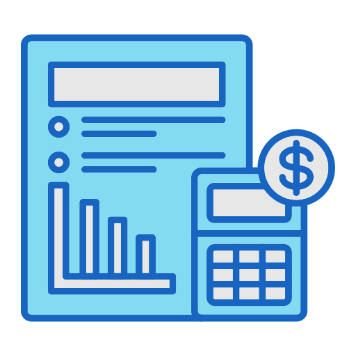 presupuesto icono gratis