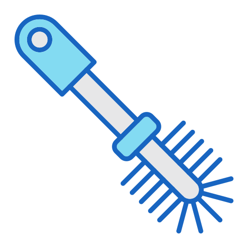 cepillo de limpieza icono gratis