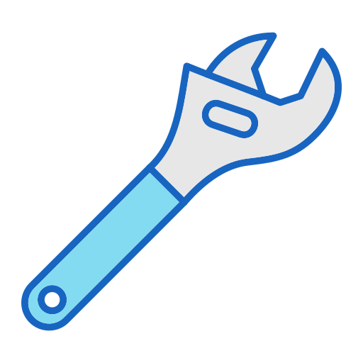 llave inglesa icono gratis