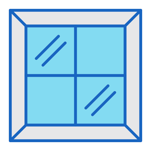 Window Generic Color Lineal-color Icon