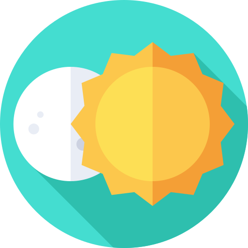 Eclipse Flat Circular Flat icon