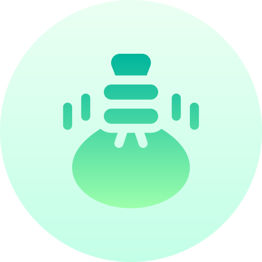 masaje de hierbas icono gratis