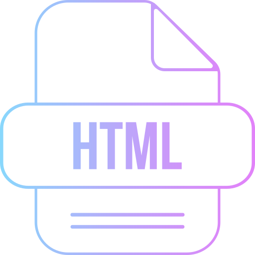 archivo html icono gratis