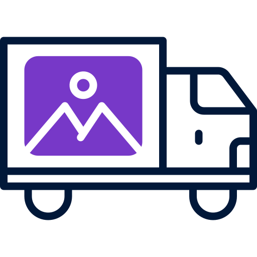 entrega icono gratis