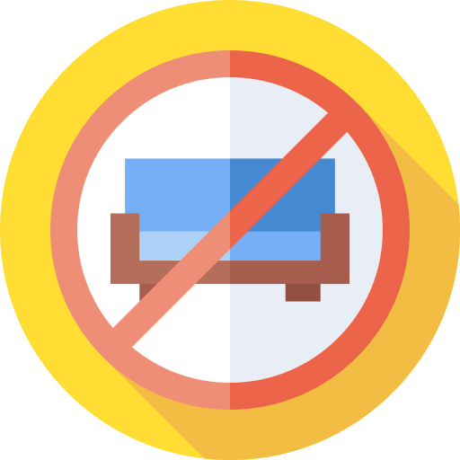kein sitzen kostenlos Icon kein sitzen kostenlos Icon