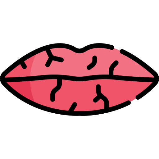 Dried lips free icon