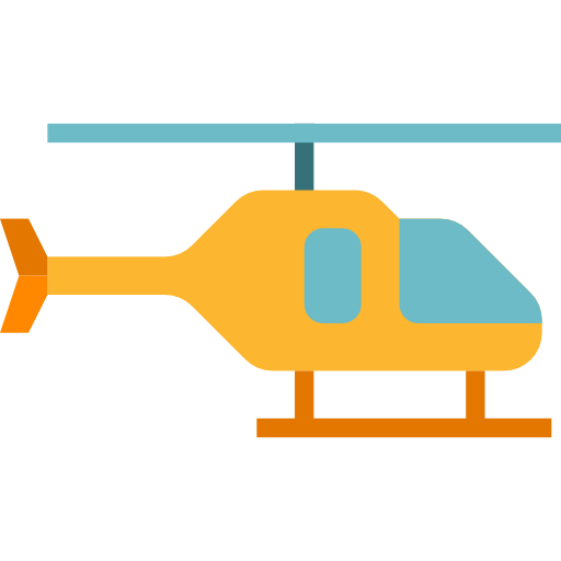 helicóptero icono gratis