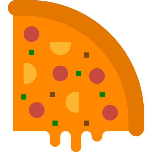 Pizza mynamepong Flat icon