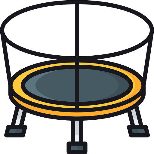 trampolín icono gratis