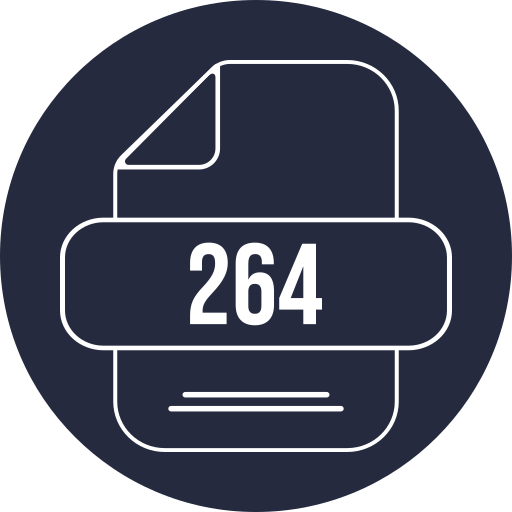 264 icono gratis