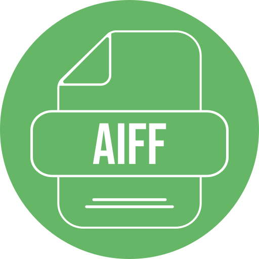 aiff icono gratis