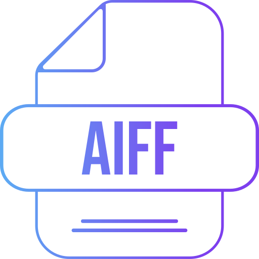 aiff icono gratis