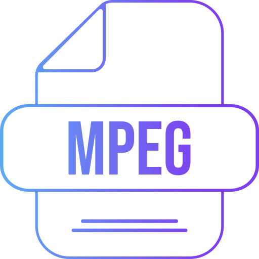Mpeg free icon
