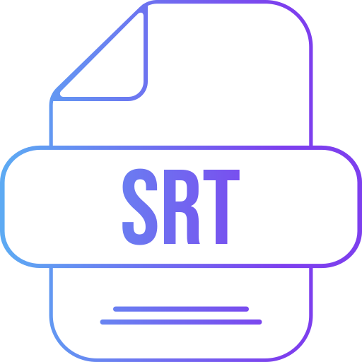 srt icono gratis