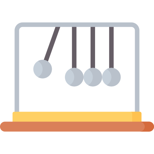 Newton Cradle Special Flat Icon