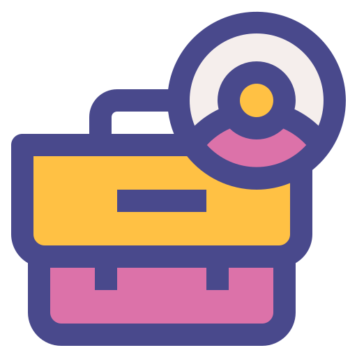 Briefcase free icon