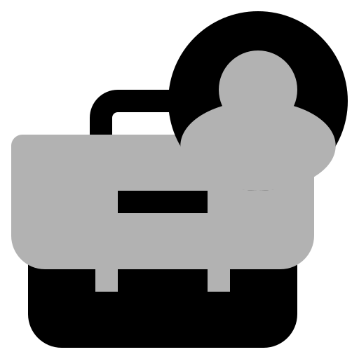 maletín icono gratis