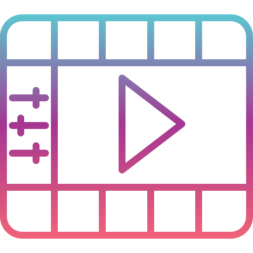 editor de vídeo grátis ícone editor de vídeo grátis ícone