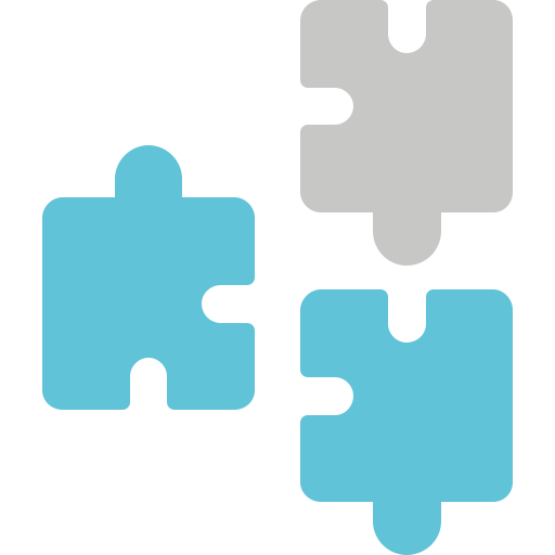 Puzzle Generic color fill icon